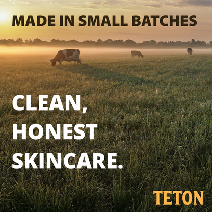 Teton Tallow Lip Balm – Grass-Fed Tallow with Jojoba, Beeswax, Vitamin E & Tangerine – Hydrating Lip Balm 3 Pack (10ml Kraft Tubes)