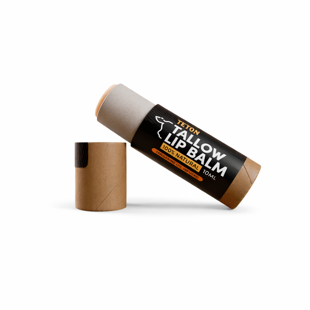 Teton Grass-Fed Tallow & Manuka Honey Tangerine Lip Balm - 1 Tube Addon