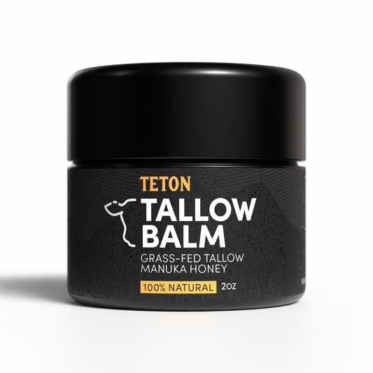 Teton Grass-Fed Tallow, Olive Oil & Manuka Honey Balm (50ml)